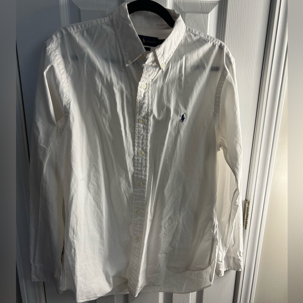 Ralph Lauren Men’s Slim Fit White Button Down